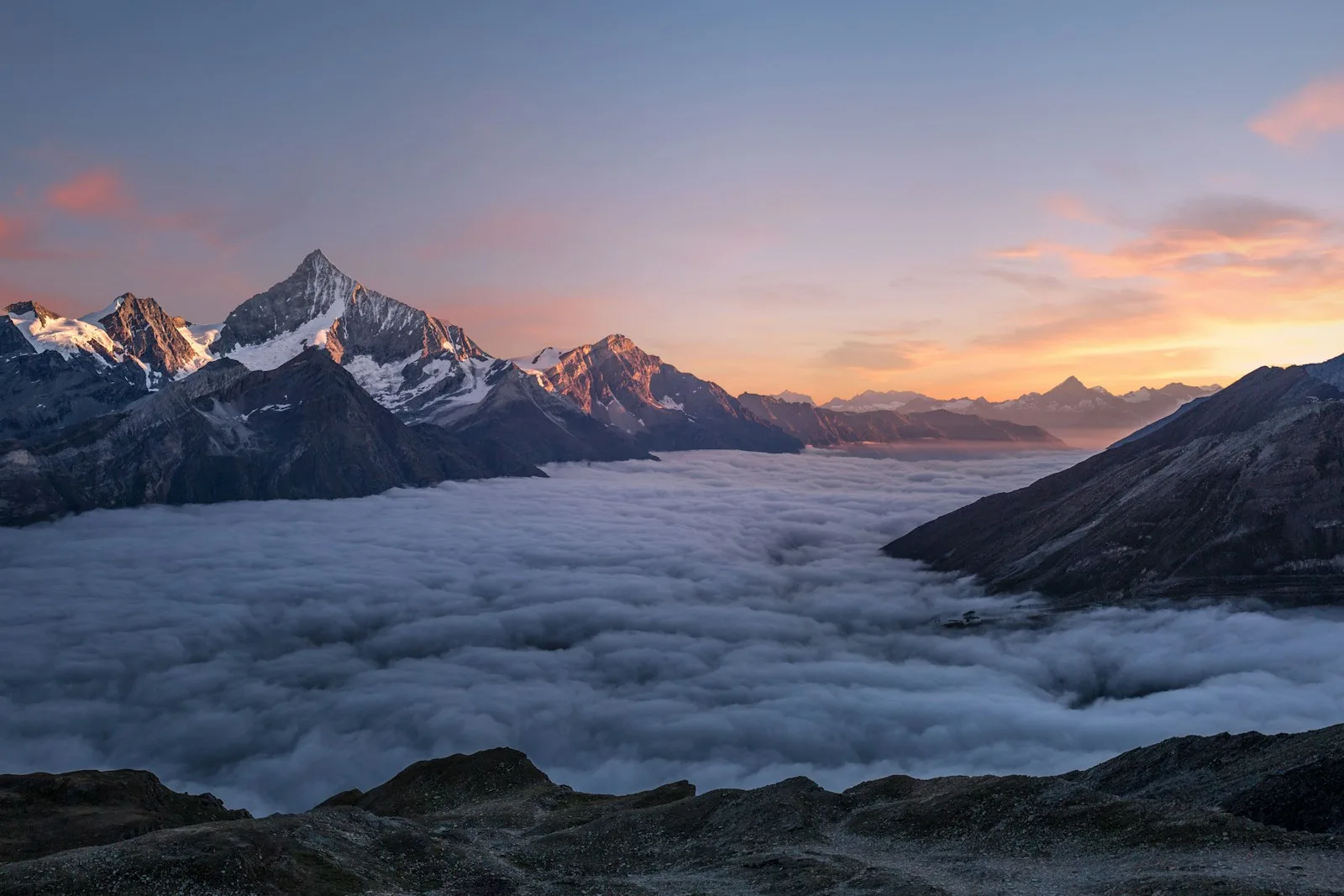 山の風景